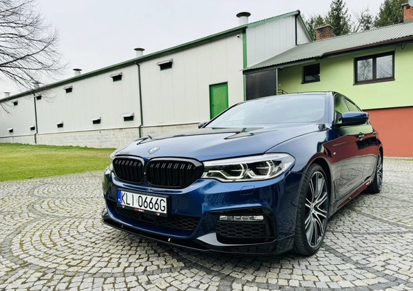 BMW Seria 5 cena 149000 przebieg: 140000, rok produkcji 2017 z Łuków małe 211